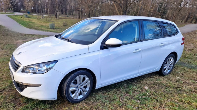 Peugeot 308 cena 36999 przebieg: 150000, rok produkcji 2016 z Warszawa małe 46